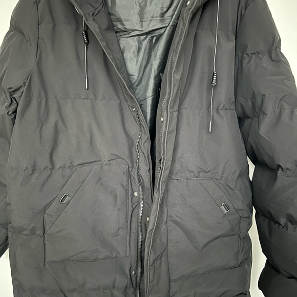 Black Puffer Jacket - Picture 3 of 3